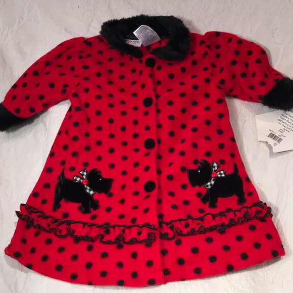 Blueberi Boulevard Red Coat - Picture 1 of 2